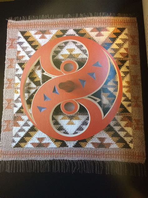 An Image Of The Number Eight On A Rug