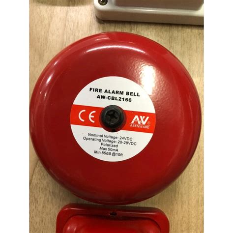 Fire Alarm Bell Conventional Asenware V Pt Internusa Persada Elektrik