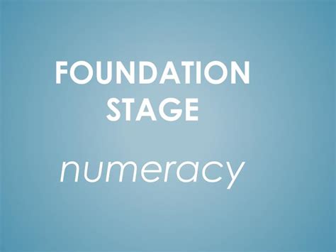Ppt Foundation Stage Powerpoint Presentation Free Download Id1968986