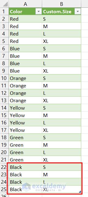 How To Create Cross Join In Excel Simple Ways Exceldemy