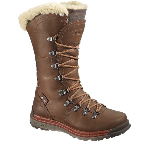 Merrell Natalya Waterproof Super Stylish Winter Boots For Women Moderate Insulation G