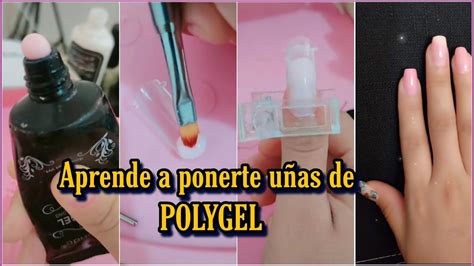 U As De Polygel Para Principiantes Paso A Paso Productos Que Utilizo