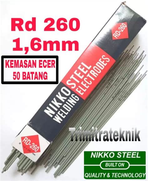 Kawat Las Nikko Steel Mm Rd Welding Electrodes Kg Lazada