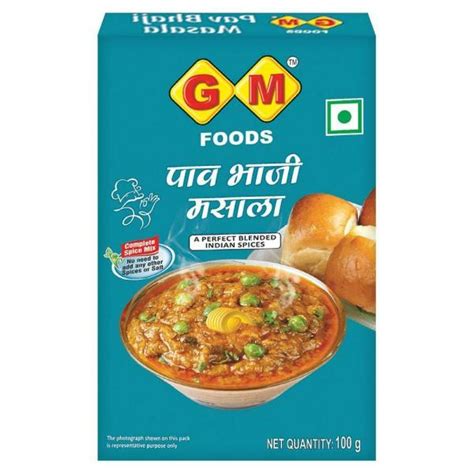 Gm Foods Pav Bhaji Masala G Jiomart