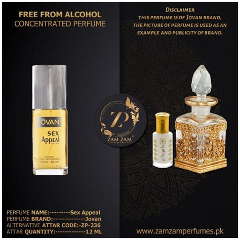 Jovan Sex Appeal Zam Zam Perfumes