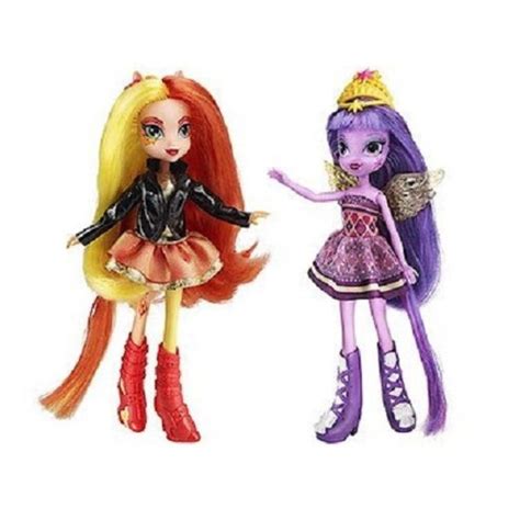 My Little Pony Equestria Girls Sunset Shimmer and Twilight Sparkle ...