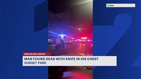 Police Man Found Dead With Knife In Chest In Sunset Park