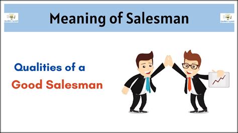 No76 Meaning Of Salesman Qualities Of A Good Salesman Youtube