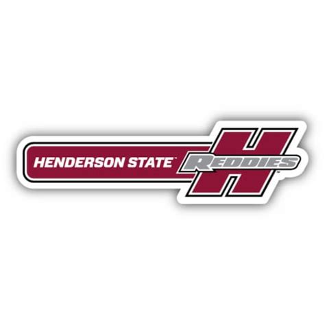 Henderson State Reddies 4 Inch Wide Ncaa Durable School Spirit Vinyl