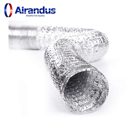 Factory Price Ventilation Foil Flexible Ducting Air Duct Aluminum Duct