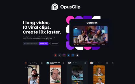 OpusClip Social Media AI Tool Mridul Tech