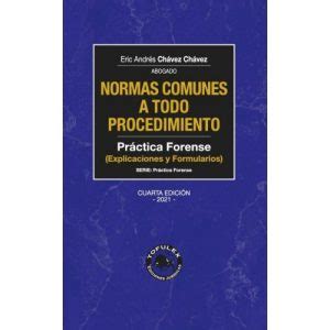 Normas Comunes A Todo Procedimiento Ta Edici N Pr Ctica Forense