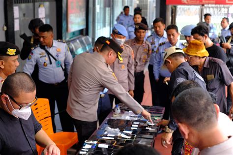 Polisi Temukan Alat Hisap Sabu Di Lapas Lhoksukon 15 Narapidana Positif