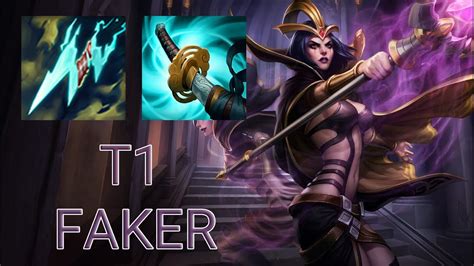 T1 Faker Leblanc Mid Vs Twisted Fate Kr Master Patch 13 24 Youtube