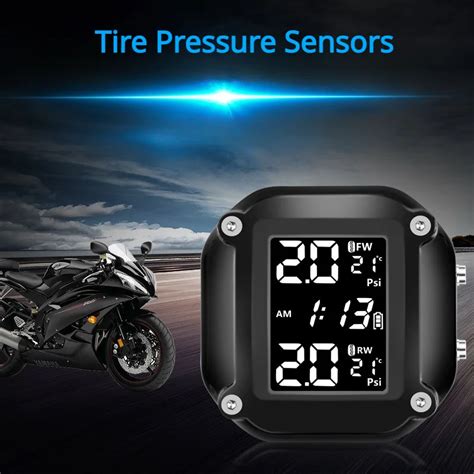 1PC Motorcycle TPMS Tire Pressure Sensors Motor TMPS Pressure Tyre