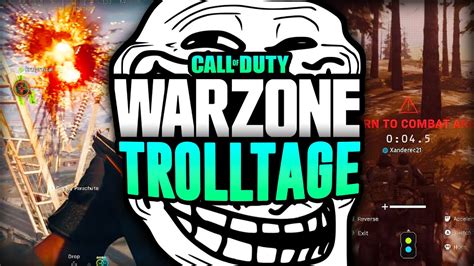 Call Of Duty Warzone Trolltage Cod Mw Warzone Trolling Youtube