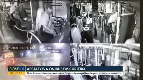 Dois suspeitos de assaltar ônibus do transporte metropolitano são