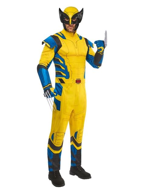 wolverine costume  ultimate  men hero suit