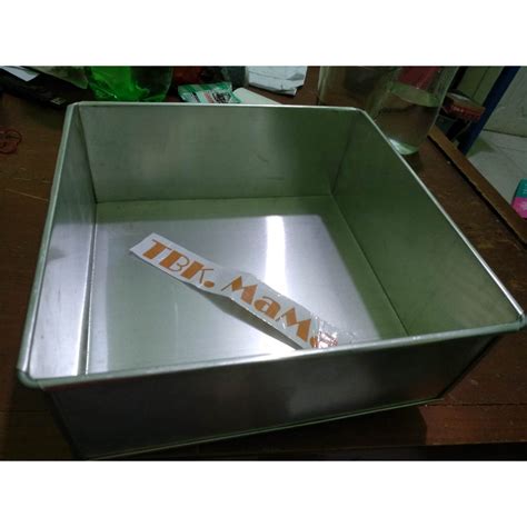 Jual Loyang Aluminium Tebal Bentuk Segiempat Kotak Shopee Indonesia