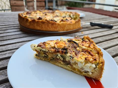 Recette De Quiche La Courgette Et Feta Miss Elka