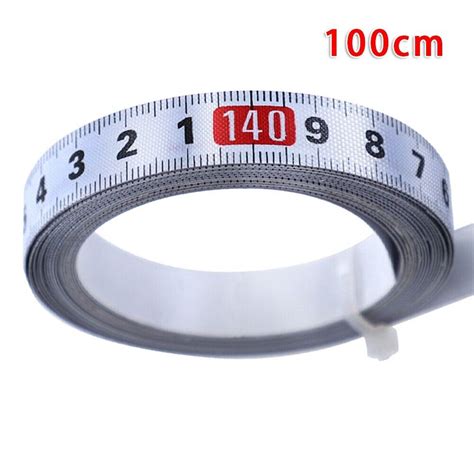 Durable Nylon Coated Steel Ruler Tape Measure Meter Waterproof Tool