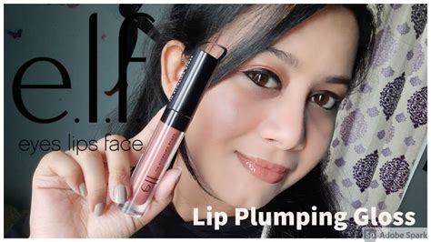 Product Review On Elf Cosmetics Lip Plumping Gloss In The Shade Mocha