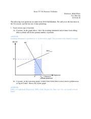 TA2 Soln Pdf Econ 372 TA Session 2 Solution Professor Mark Witte TA