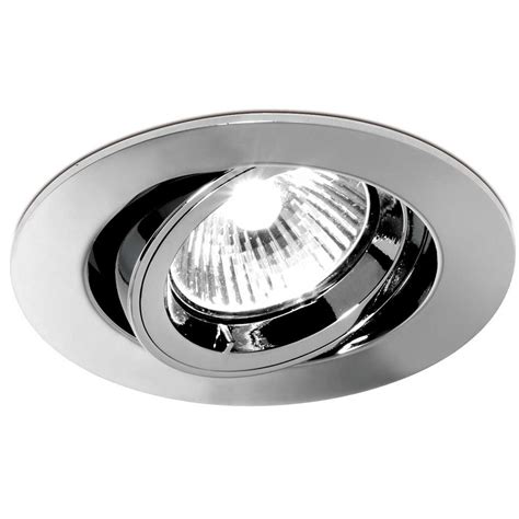 Aurora EDLM PRO GU10 230V Adjustable Downlight Polished Chrome EN