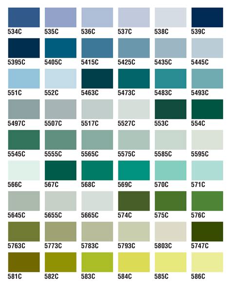 Pantone Pantone Color Chart Pantone Colour Palettes Pantone Color