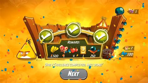 Angry Birds 2 Daily Challenge Today Chucks Challenge Sgsupergames8469 Youtube