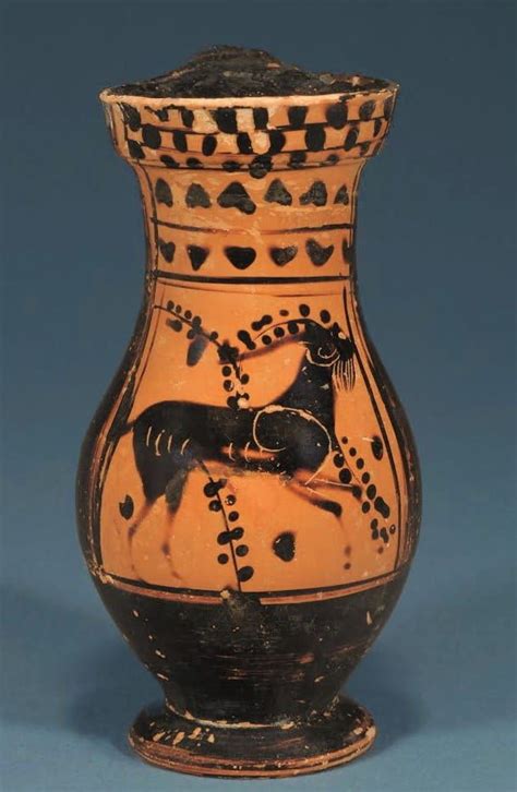 Attic Greek Black Figure Olpe Hixenbaugh Ancient Art