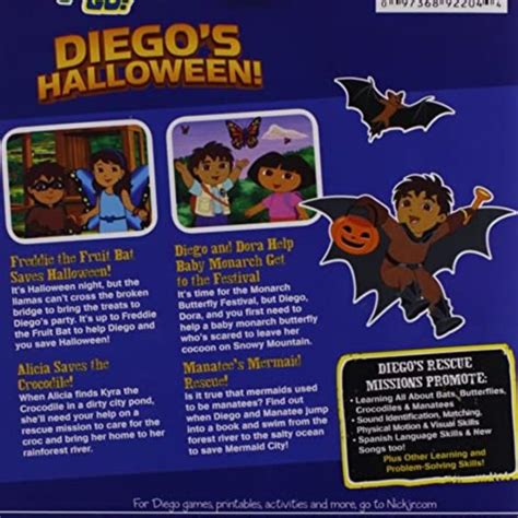 Nickelodeon Other Go Diego Go Diegos Halloween Dvd Poshmark