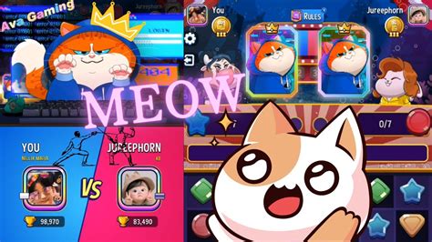 Mixy Meow VS Mixy Meow Legendary Booster Gameplay Match Masters Duel