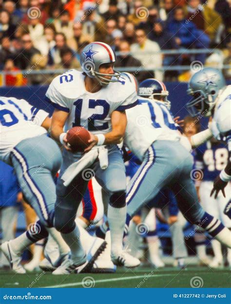 Roger Staubach Dallas Cowboys Editorial Photography Image 41227742