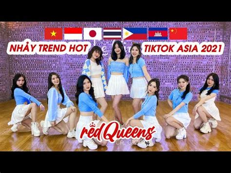 RED QUEENS TREND NHẢY TIKTOK HOT ASIA Minhx Entertainment YouTube
