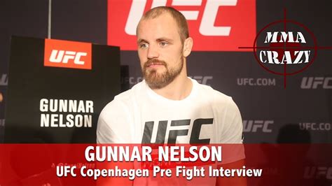 Gunnar Nelson On Gilbert Burns I Think Hes A Better Opponent Than