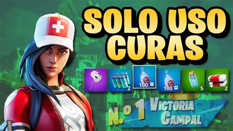 Ganando Solo Con Curas Fortnite Youtube