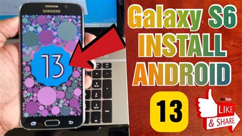 Samsung Galaxy S6 Install Android 13 Crdroid Rom Full Installation