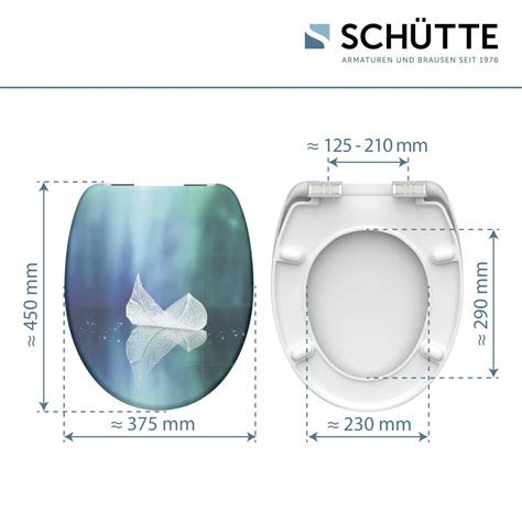 Sch Tte Wc Sitz Fallen Leaf Duroplast Mit Absenkautomatik Kaufen Bei Obi