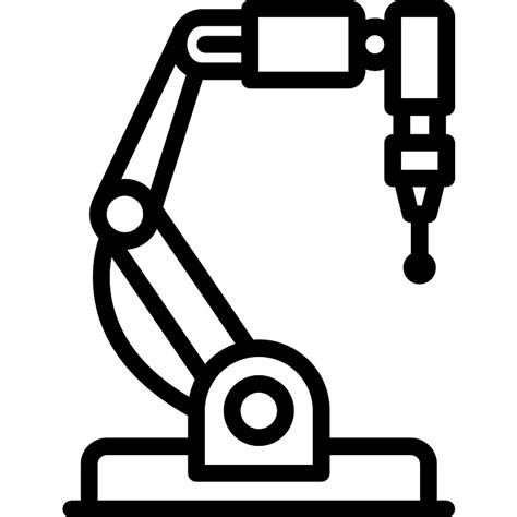 Industrial Robot Vector Svg Icon Svg Repo