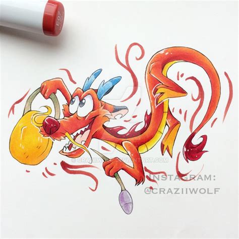 Mushu By Craziiwolf On Deviantart