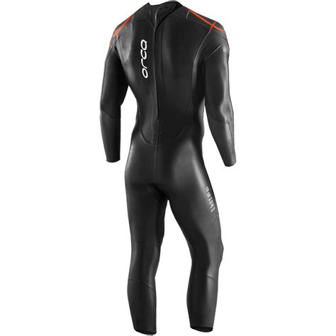 Orca Rs Openwater Thermal Neoprenanzug Herren Schwarz Orange