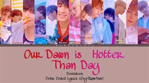 Seventeen Our Dawn Is Hotter Than Day Color