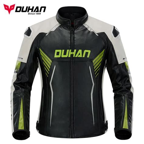 Duhan Chaqueta De Motocross Para Hombre Cazadora De Cuero Pu De