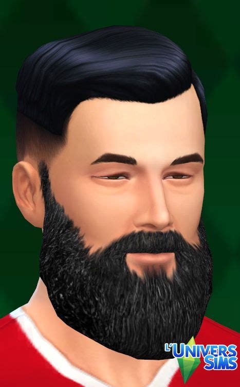 Long Beards By Tigerone35 At Luniversims Sims 4 Updates Beard