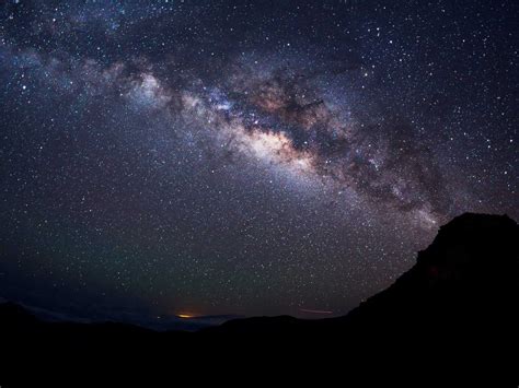 Long Exposure Galaxy Milky Way Comet Coast Fence Bay Landscape