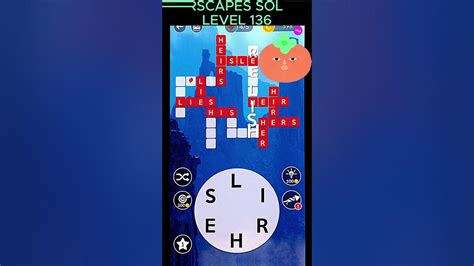 🏆 Wordscapes Solved 👌 Level 136 How To Complete All Levels In