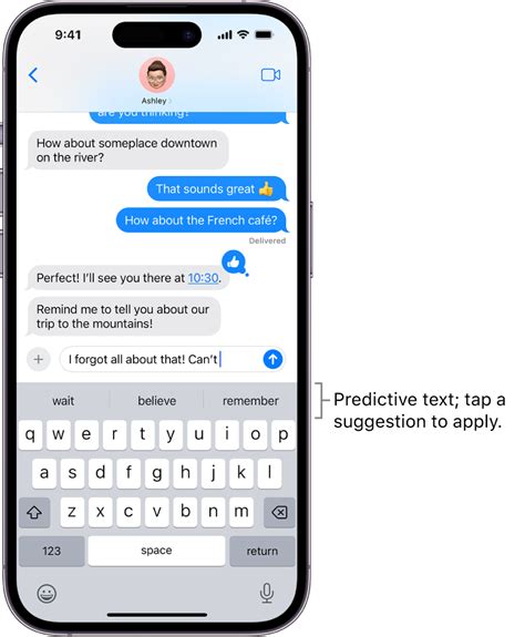 Use Predictive Text On Iphone Apple Support In