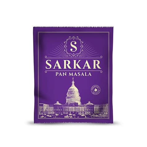 Packaging Design Sarkar Pan Masala On Behance Packaging Design