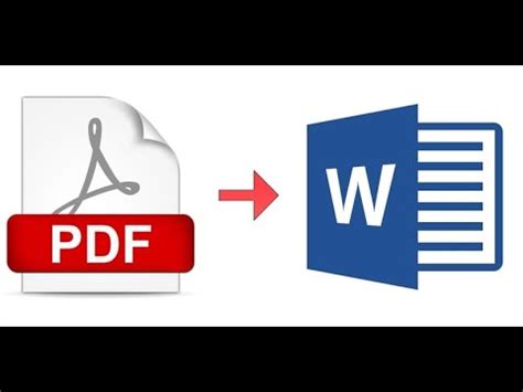 C Mo Convertir Archivos De Pdf A Word Sin Programas Solo Usando Word